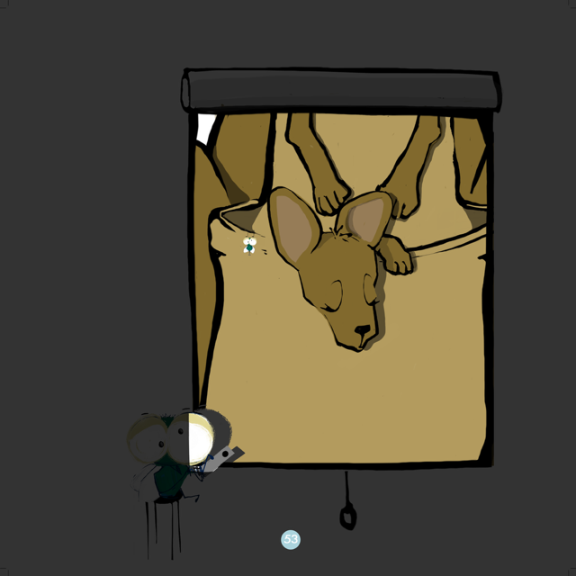Mouche, the Fly — English