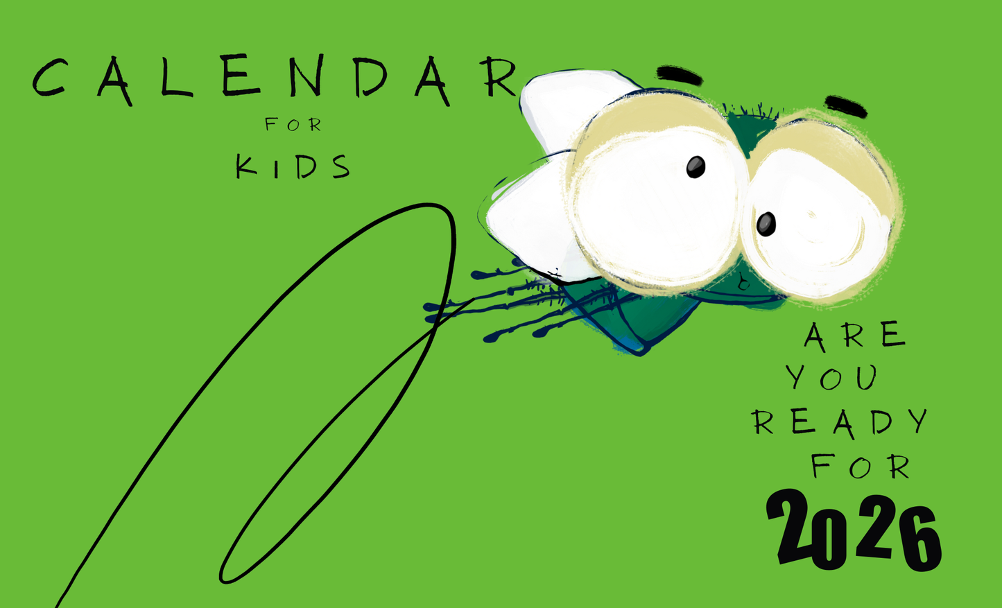 Mouche Calendar 2026 | 14 x 8.5