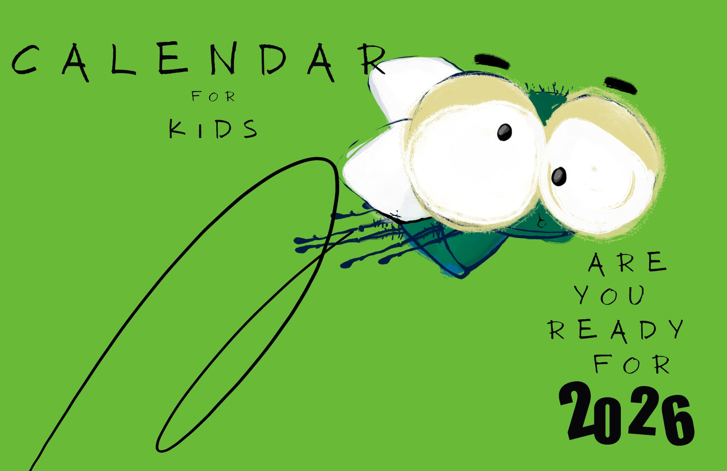 Mouche calendar 2026 - fun learning for kids